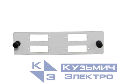 Патч панель SC дуплекс, 4 порта, для кросса (совместимо с 52269, 54919, 54918) РАСПРОДАЖА