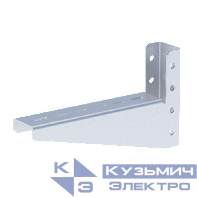 Кронштейн с опорой осн.200 2мм сталь EKF kop200