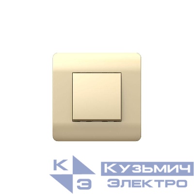 Переключатель 1-кл. NEW3-E 10А шампань CHINT 431382