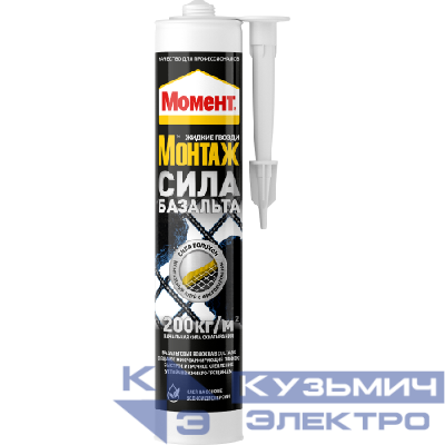 Клей монтажный Сила Базальта 400г Момент Б0062072