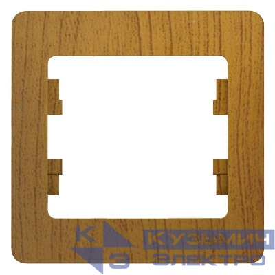 Рамка 1-м Glossa дерево дуб SE GSL000501