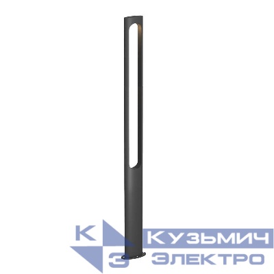 Светильник LGD-MUSE-BOLL-H2000-18W Warm3000 DG 328deg 230В 18Вт 3000К IP65 ландшафтный метал. Arlight 037522