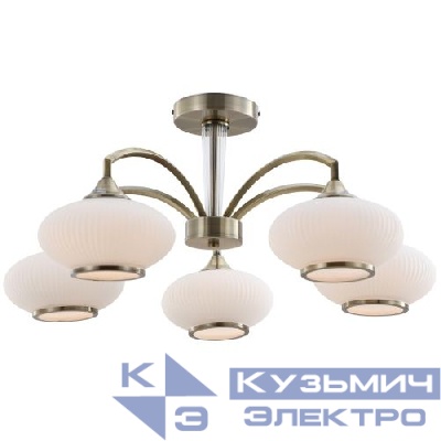 Люстра Avarice 2077-305 5хE27 60Вт классика Rivoli Б0055608