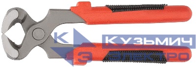 Клещи строительные "Стандарт" пластиковые ручки 180мм красн.-черн. FIT 51818