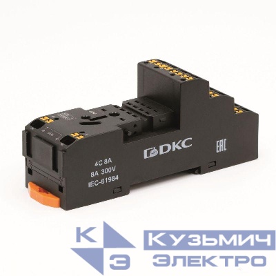 Элемент базовый пассивный для установки одиночных реле до 230В АС/DC DKC IR-B4-PT