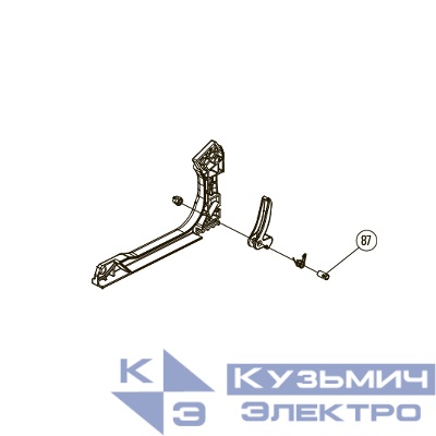 Запчасть №87 для Hybest GSR40A. Втулка