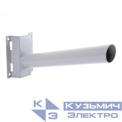 Кронштейн на столб под бандажную ленту 122х150х400мм d48мм сер. ДС-4 FERON 41430