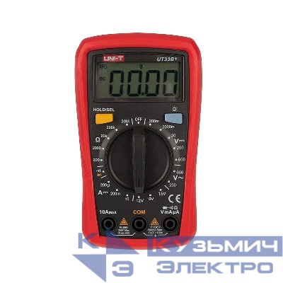 Мультиметр портативный UT33B+ с тестом батареек UNI-T 13-0056