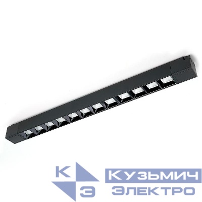 Светильник светодиодный трековый AL130 LensLine 30Вт 4000К 2700лм 60град. на шинопровод черн. FERON 48374