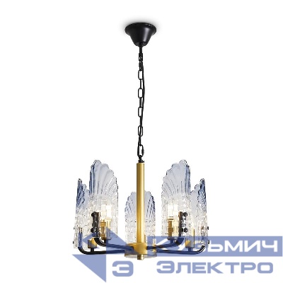 Светильник Ollie 5х40Вт E14 IP20 подвесной Freya FR5525PL-05GB