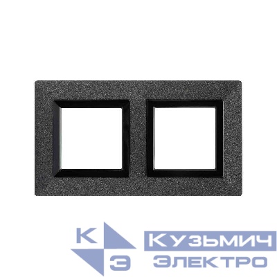 Рамка 2-м 4мод. Avanti метал. графит. DKC 4407854