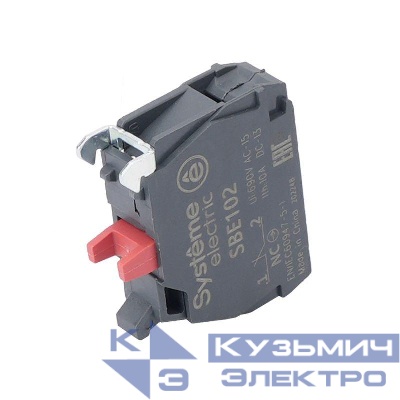 Блок контактный 1 НЗ SE SBE102