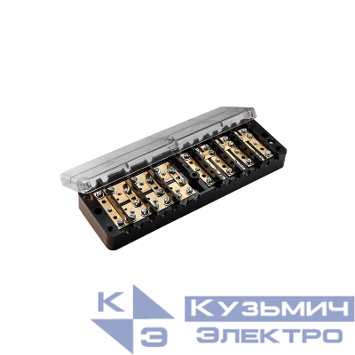 Коробка испытательная переходная КИП С IP20 с прозр. крышкой (уп.45 шт) КЭАЗ 290568