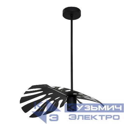 Светильник "Монстера" 111 НПБ 01-60-110 Е27 (ИМ) потолочный черн.муар Элетех 1005405205