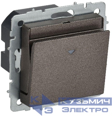 Выключатель карточный BRITE 30А ВС10-1-8-БрТБ механизм бронза IEK BR-V11-0-10-K45