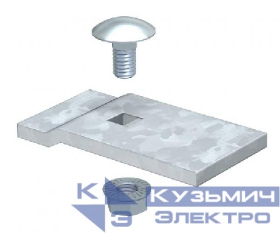 Фиксатор LKS60 4 FT гор. цинк OBO 6221122