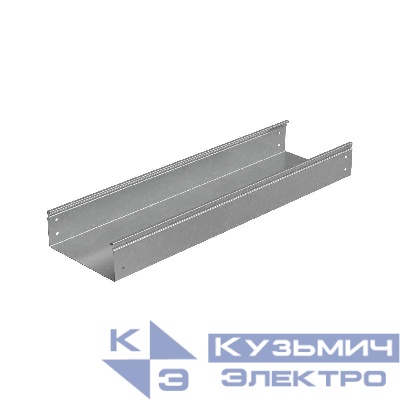 Лоток листовой неперфорированный 200х80 L3000 сталь 0.8мм "СТАНДАРТ ПЛЮС" LNEplus80-200-0.8-3000 INOX304 КМ PL5343