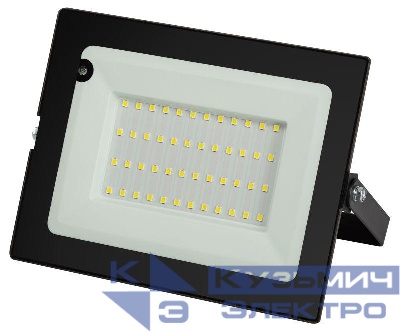 Прожектор светодиодный LPR-041-1-65K-050 50Вт 6500К 3500лм IP65 183х131х36 уличный датчик движ. нерегулир. Эра Б0043576