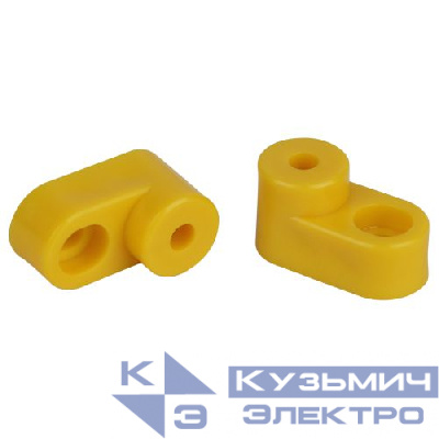 Изолятор для шин NO-224-69 угловой желт. Эра Б0062939