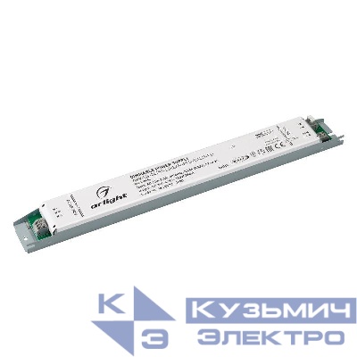 Блок питания ARV-LG-24150-LINEAR-PFC-DALI2-PD 24В 6.25А 150Вт IP20 метал. Arlight 049482