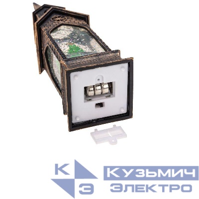 Светильник декоративный (фигура) "Башня" с эффектом снегопада и подсветкой Neon-Night 501-187