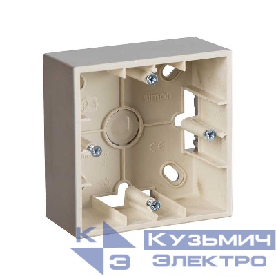 Коробка установочная ОП 1-м Simon15 шампань 1590751-034