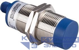 Датчик индуктивный (PNP-НО) разъем M12х3 (расс. сраб. 15мм 200Гц) выступающий 10-30В DC IP67 EMAS SIM30NM1PSX