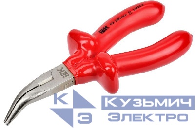 Тонкогубцы изогнутые диэлектрические 160мм K2 1000В ARMA2L 3 IEK A2L3-BN20-K2-160