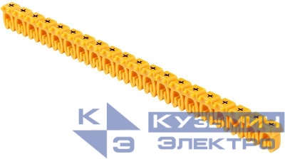 Маркер открытого типа KE 0.75-1.5кв.мм символ "+" (уп.200шт) IEK UMK-KE1-10
