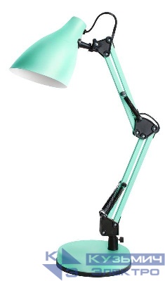 Светильник настольный KD-331 C16 230В 40Вт E27 мятн. Camelion 14165