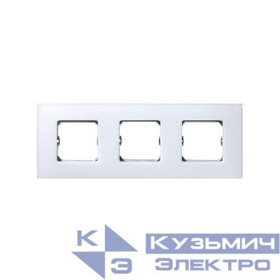 Рамка 3-м Simon27 Neos белоснежный Simon 27773-60