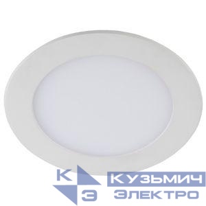 Светильник светодиодный 1-6 6Вт 220В 4000К круглый Эра Б0017486