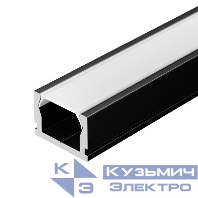Профиль PIK-1007-2000 ANOD BLACK L2000 алюм. Arlight 045492