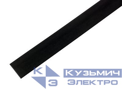 Трубка термоусадочная ТУТ нг 13.0/6.5 черн. 1м REXANT 21-3008