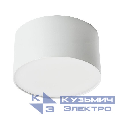 Светильник AL200 Simple matte 10Вт 4000К 700лм накладной со светодиодами бел. FERON 48074