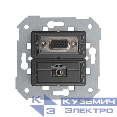 Коннектор VGA HD15 мама + мини-джек 3.5мм Simon82 Detail 7500091-039