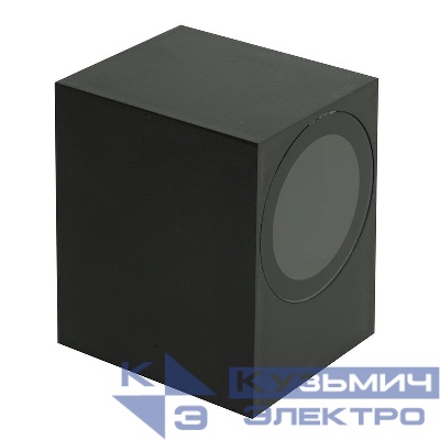Светильник DH050-P GU10 220-240В садово-парковый на стену пластик черн. FERON 51544