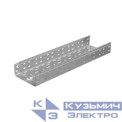 Лоток перфорированный 80х200 L6000 1.2мм "Быстрый монтаж ПЛЮС" КМ PL4850