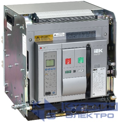 Выключатель автоматический воздушный 3п F 2500А 85кА AC ВА77 W3P EA выдвижн. с комплектом аксессуаров MASTER IEK MI-ACB10-3WF-085-2500-ACF