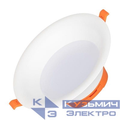 Светильник светодиодный MS-BLIZZARD-BUILT-R165-16W Day4000 WH 100 deg IP20 230В металл Arlight 035596