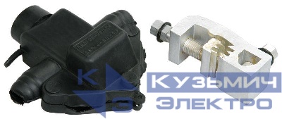 Зажим ответвительный ЗОРЗБ-1 35-70/6-25 (Р 71) IEK UZA-10-3570-0625