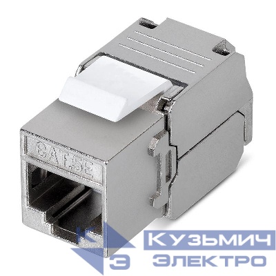 Модуль Keystone Jack RJ-45(8P8C) FTP экранир. кат.5e тип 180град. самозажимной PRO Rexant 02-0071