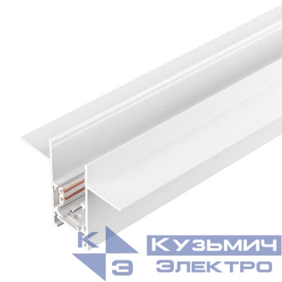 Трек встраиваемый MAG-ORIENT-TRACK-2652-FDW-3000 (WH) (IP20 металл) Arlight 035798