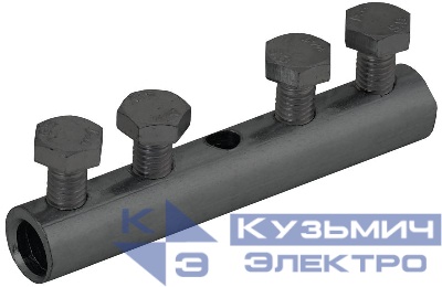 Зажим соединительный прямой пруток-пруток 6-10мм оцинк. сталь TD IEK ZCC86-13-1-16
