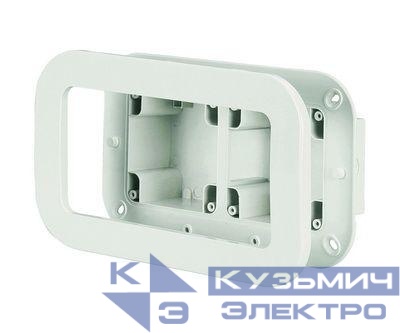 Коробка монтажная для скрыт. установки на 2 поста DKC DIS137122