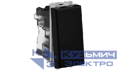 Инвертор модульный 1мод. Avanti "Черный матовый" DKC 4412121