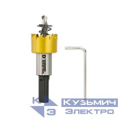 Diamond Industrial Коронка по металлу 20 мм универсальная М2 HSS-TIN Diamond Industrial 0