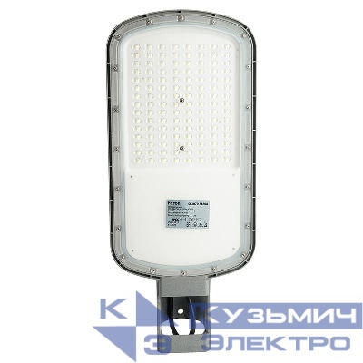 Светильник светодиодный SP3070 100Вт 4000К IP66 AC 90-300В/50Гц уличный сер. FERON 51808