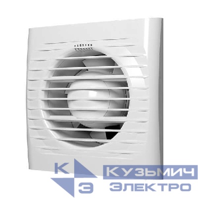 Вентилятор вытяжной осевой 125мм обратн. клапан бел. AURAMAX OPTIMA 5C
