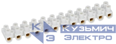 Колодка клеммная ЗВИ-3 н/г 1.0-2.5кв.мм 12 пар IEK UZV4-003-04